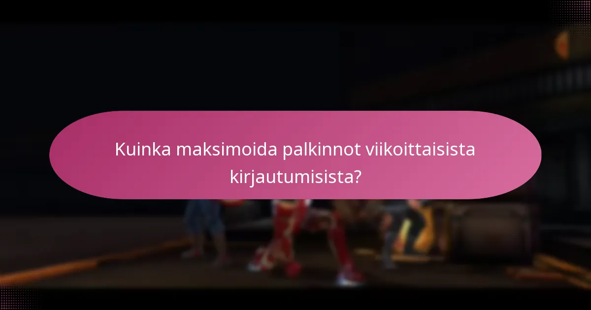 Mitkä erityiset palkinnot pelaajat voivat saada?
