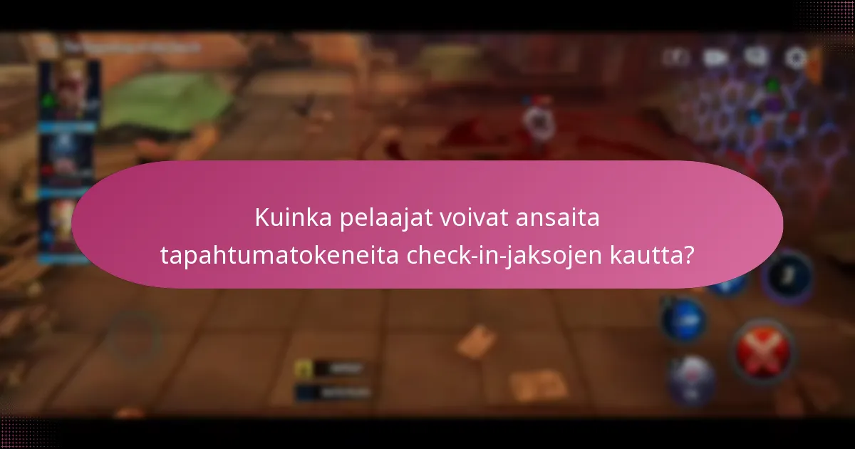 Mitkä eksklusiiviset esineet pelaajat voivat ansaita check-in-jaksojen kautta?