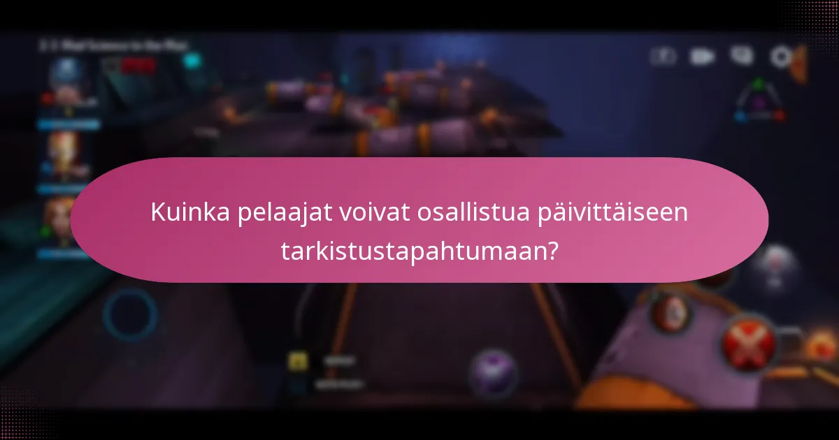 Mitkä erityiset esineet pelaajat voivat ansaita päivittäisestä tarkistustapahtumasta?