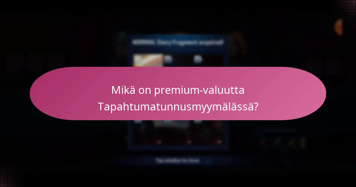 Kuinka hahmovalitsimet toimivat Tapahtumatunnusmyymälässä?