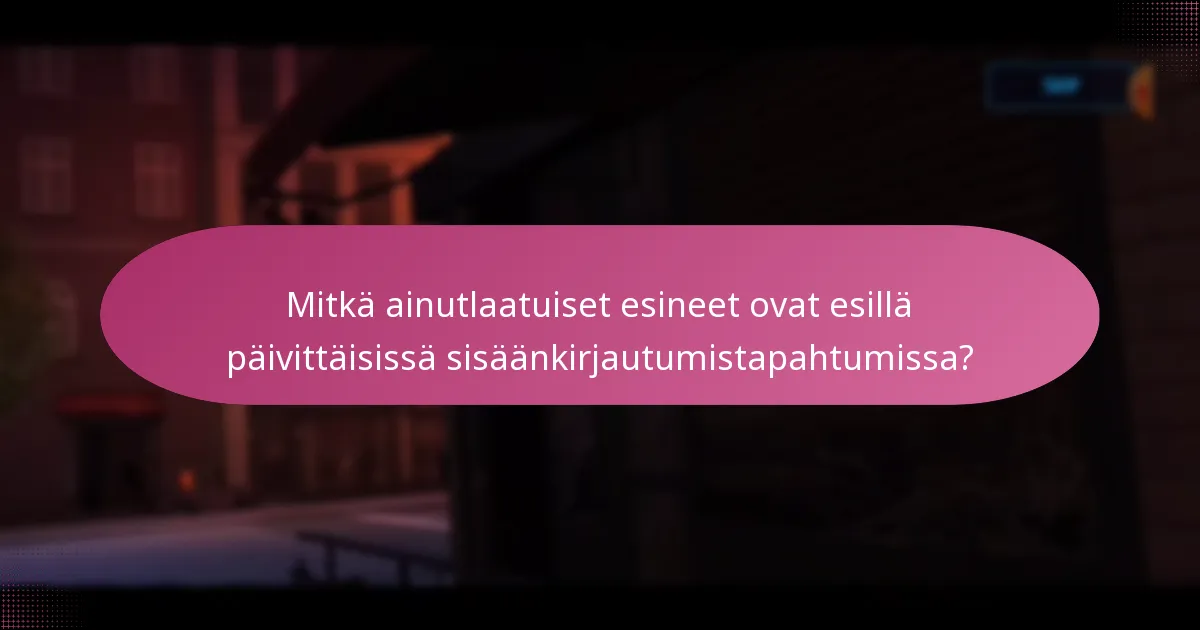 Kuinka päivittäiset sisäänkirjautumistapahtumat vertautuvat vastaaviin tapahtumiin muissa peleissä?