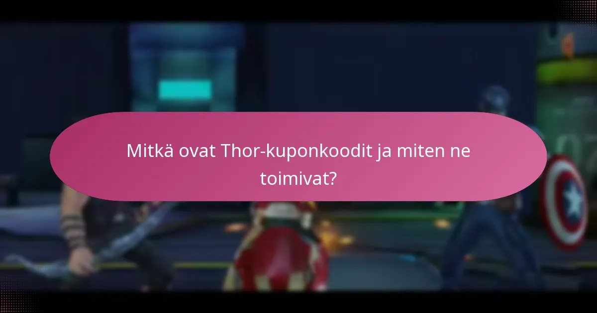 Kuinka Thor-kuponkoodit vertautuvat muihin markkinointitarjouksiin?